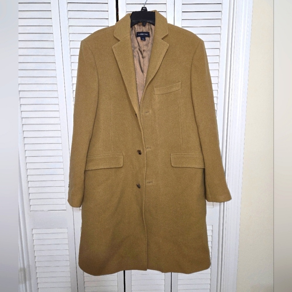 Lands' End Men's 40 Wool Top Coat